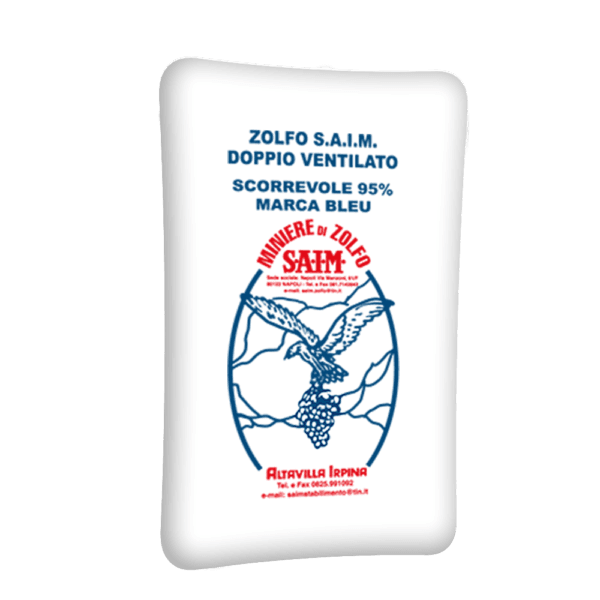 Zolfo Marca Blu 95 % Ventilato