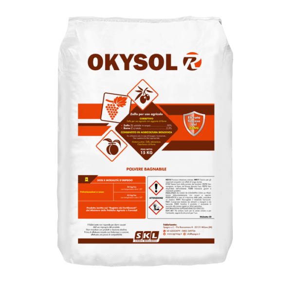 Okysol R - zolfo + rame polvere