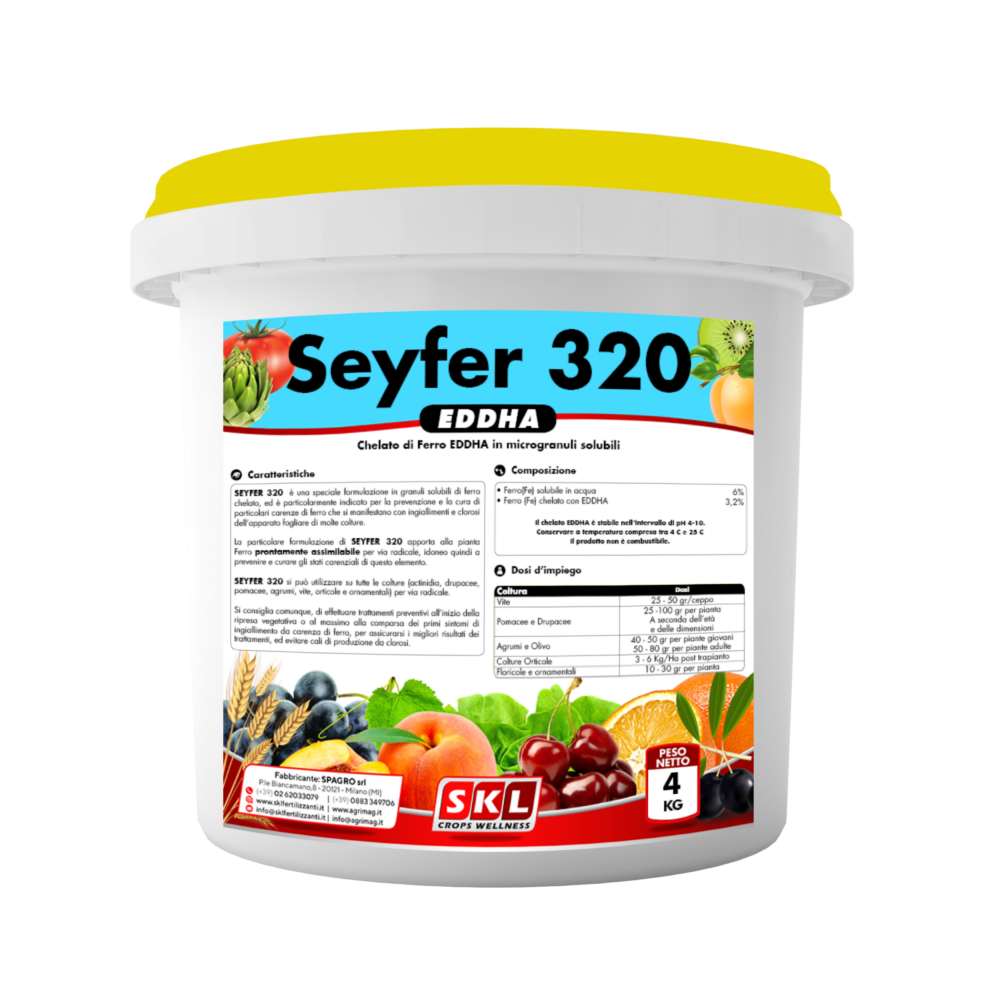 Seyfer 320 - chelato di ferro EDDHA