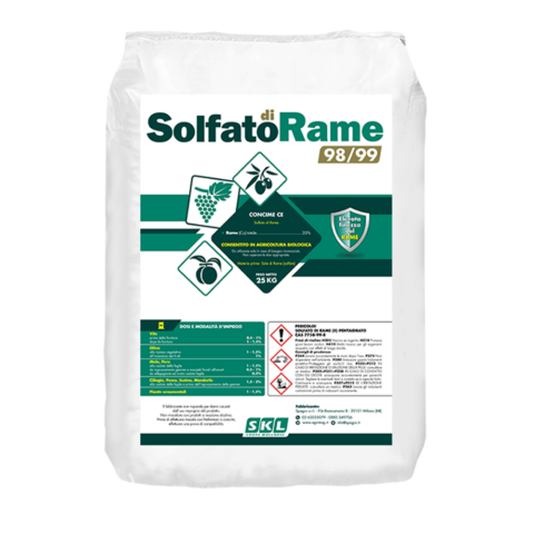 Solfato di Rame 98-99 Granitello x 10 kg