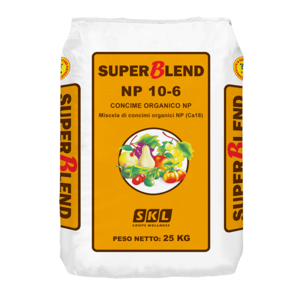 Superblend NP 10-6 - concime organico pellettato