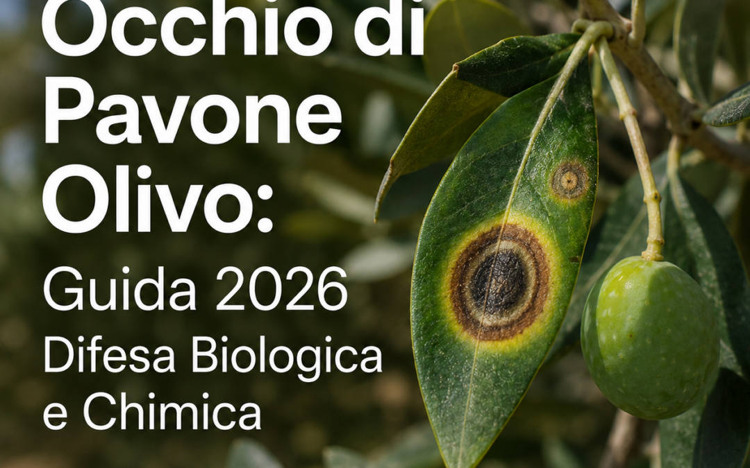 Occhio di Pavone Olivo: Guida 2026 Difesa Biologica e Chimica