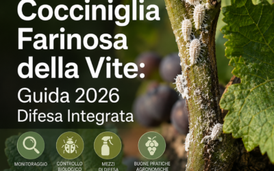 Cocciniglia Farinosa della Vite: Guida 2026 Difesa Integrata