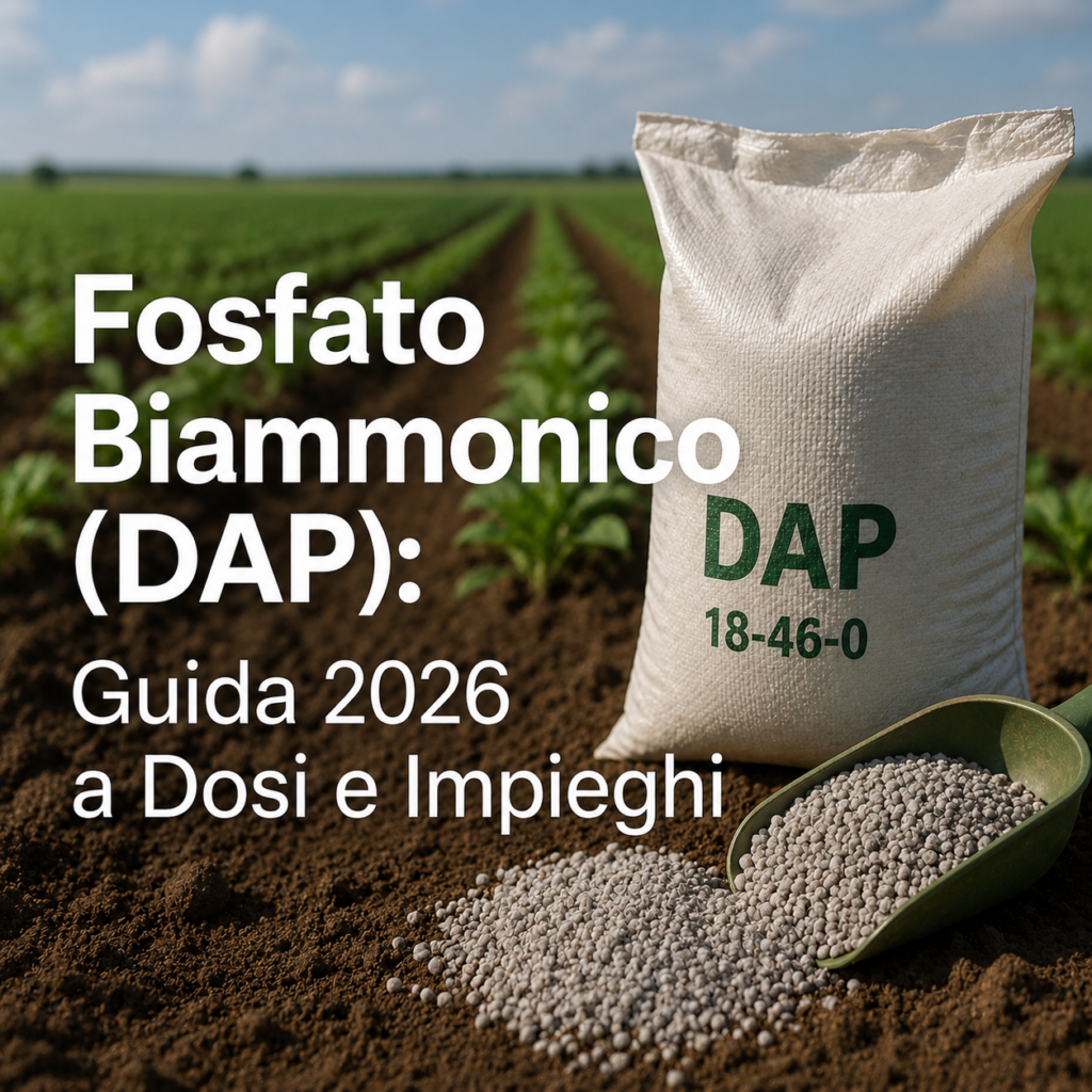 Fosfato Biammonico (DAP): Guida 2026 a Dosi e Impieghi