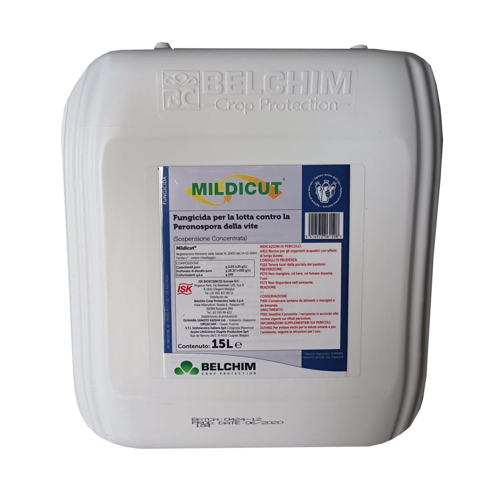 Mildicut - fungicida Cyazofamid - Fosfonato di Sodio