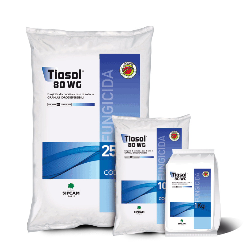 TIOSOL 80 WG Fungicida Zolfo