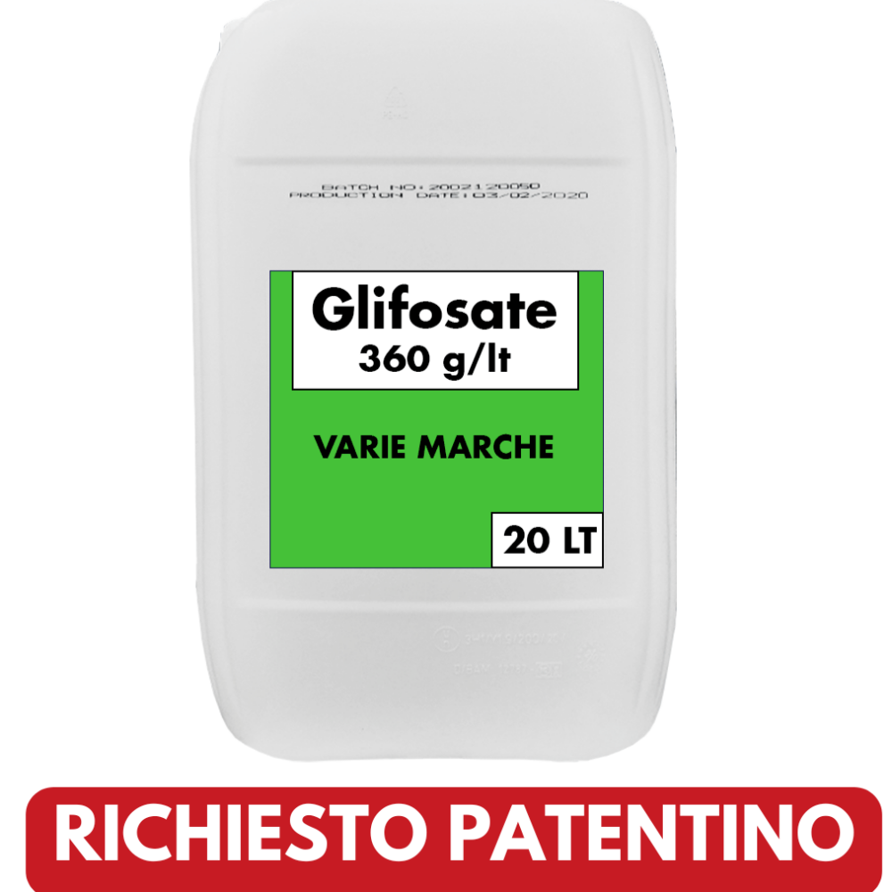 Glifosate Erbicida 360g/lt