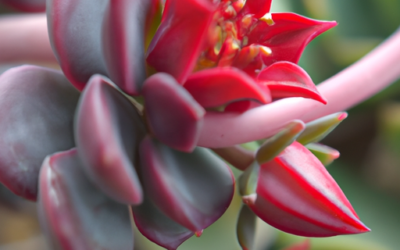 Pianta grassa con fiori rossi: Tutto quello che devi sapere
