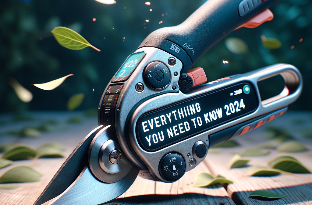 Forbici da potatura a batteria: Tutto quello che devi sapere nel 2024
