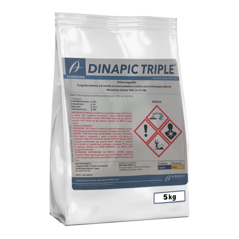 Dinapic Triple - Fosetil Al, Cimoxanil, Folpet