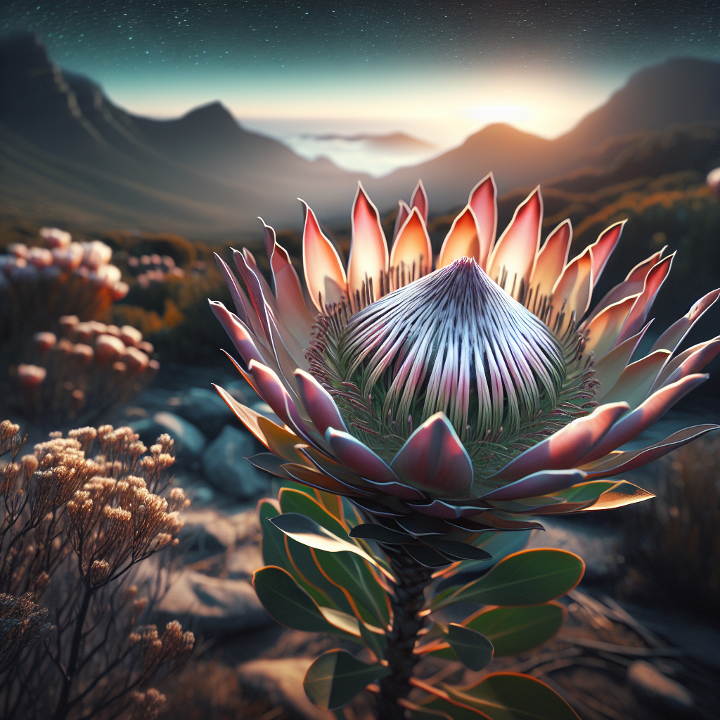Coltivare la Protea cynaroides: Il Fiore Reale Sudafricano 1 Coltivare la Protea cynaroides: Il Fiore Reale Sudafricano