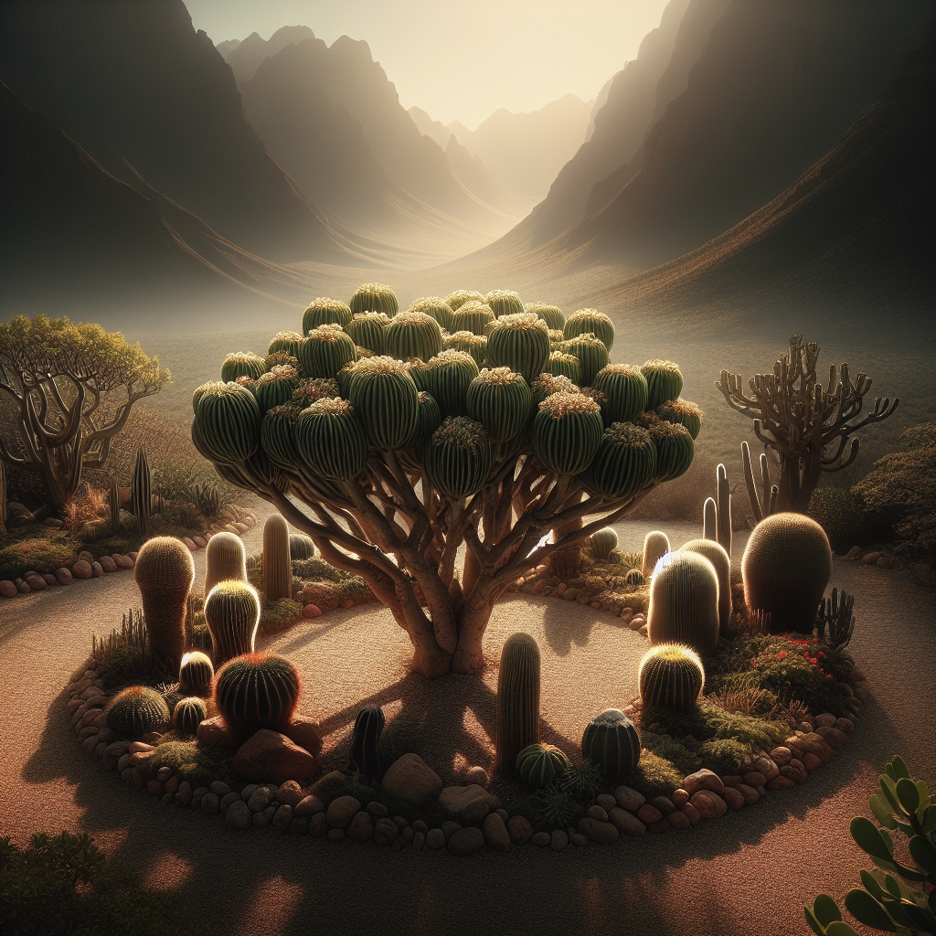 Come Coltivare il Cyphostemma juttae: Il Cactus Uva Africano 1 Come Coltivare il Cyphostemma juttae: Il Cactus Uva Africano