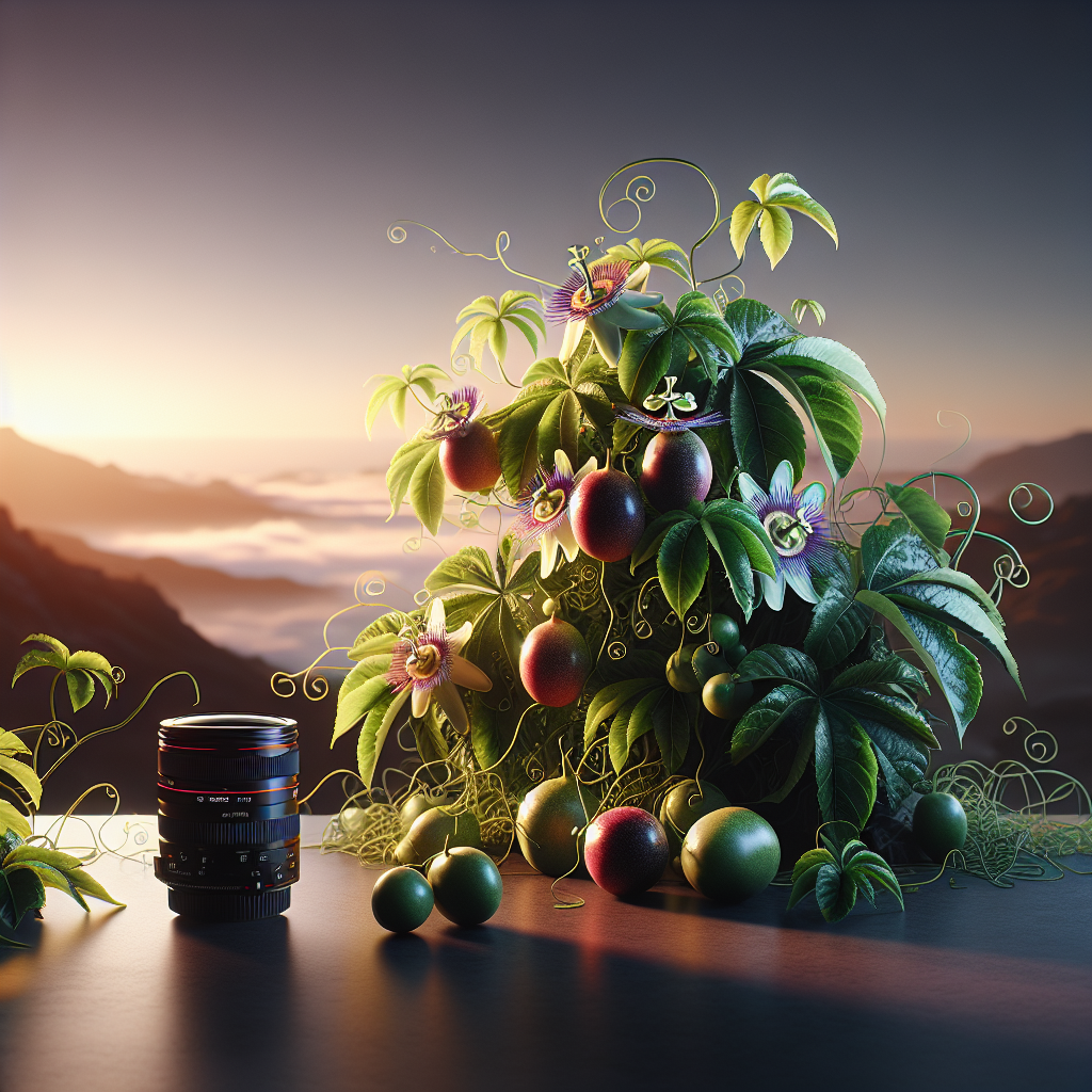 Pianta del frutto della passione: Come Coltivarla per un Raccolto Esotico 1 Pianta del frutto della passione: Come Coltivarla per un Raccolto Esotico
