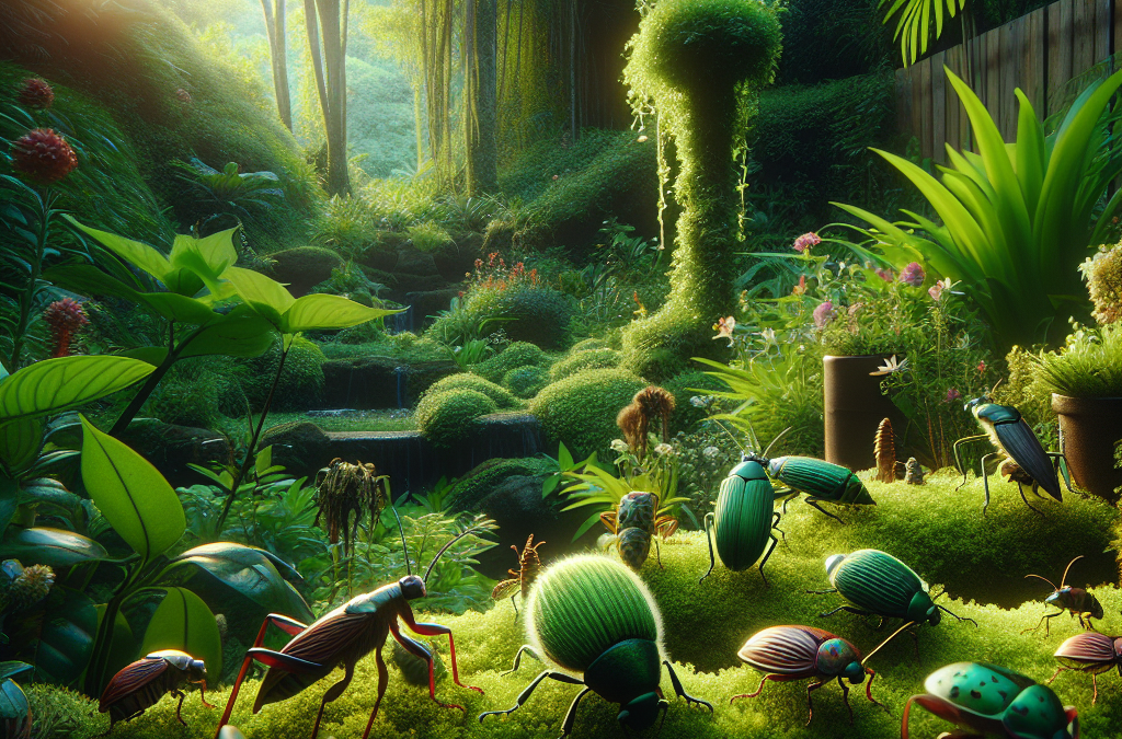Insetti verdi: Come Identificarli e Proteggere il Tuo Giardino