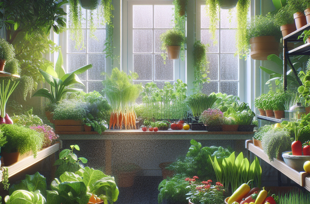 Coltivare indoor: Guida Completa per un Orto Casalingo di Successo