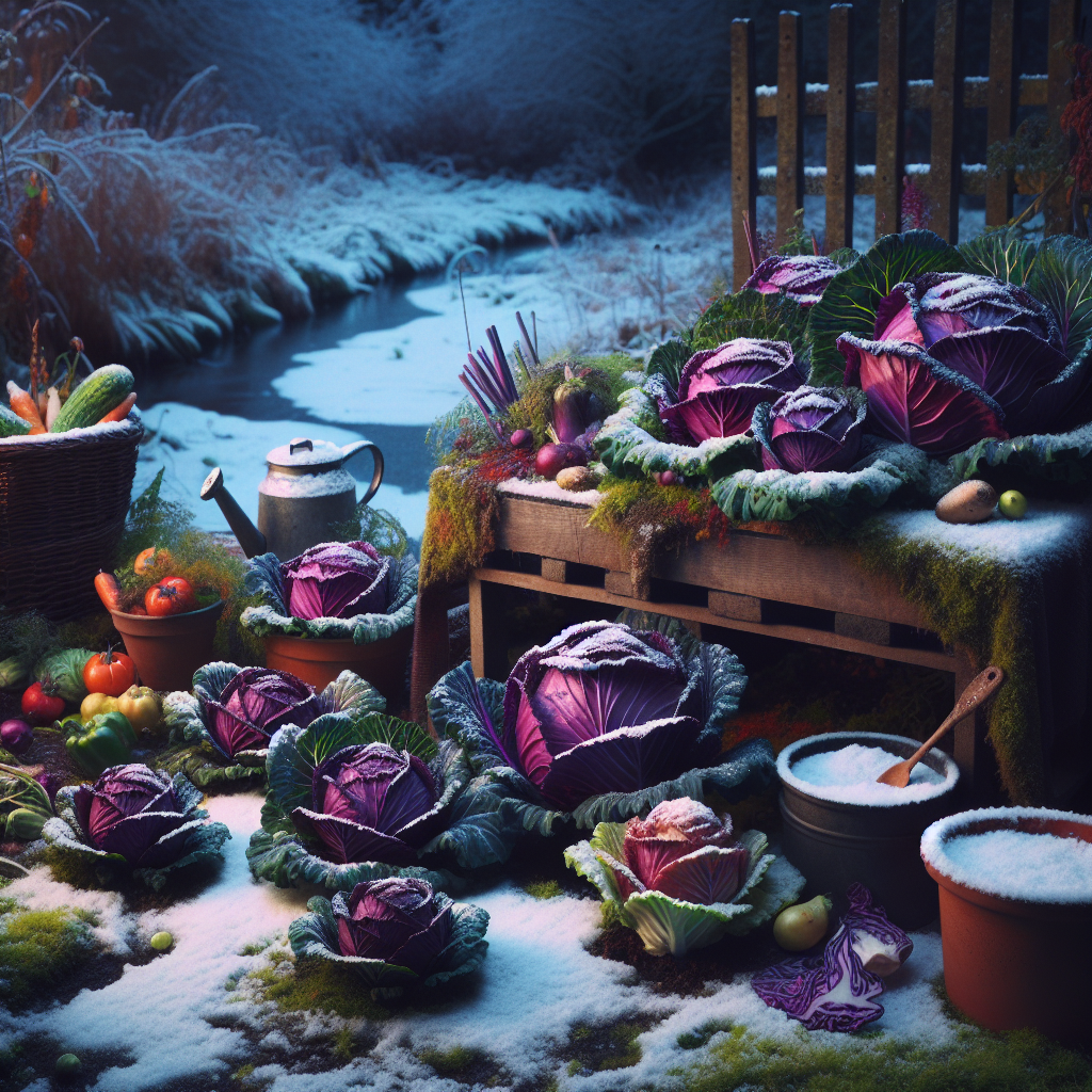 Cavolo Cappuccio Rosso: Come Coltivare Cavoli Colorati in Inverno