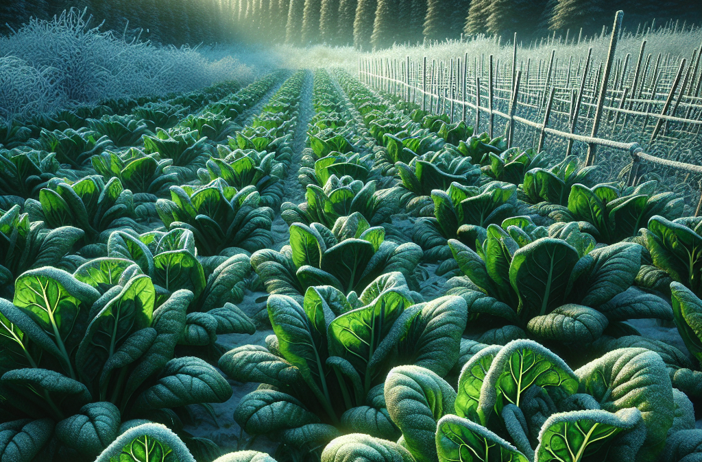 Spinaci Invernali: Come Coltivare Spinaci Forti e Resistenti nel Periodo Freddo