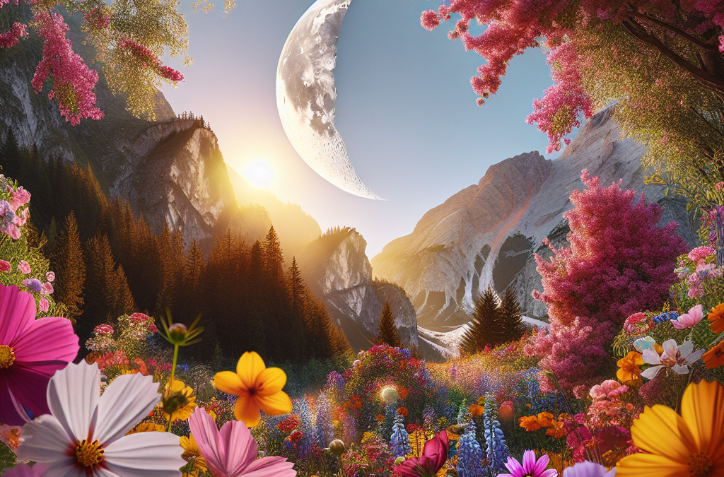 Luna crescente e fiori: Cosa Piantare per un Giardino Fiorito e Rigoglioso