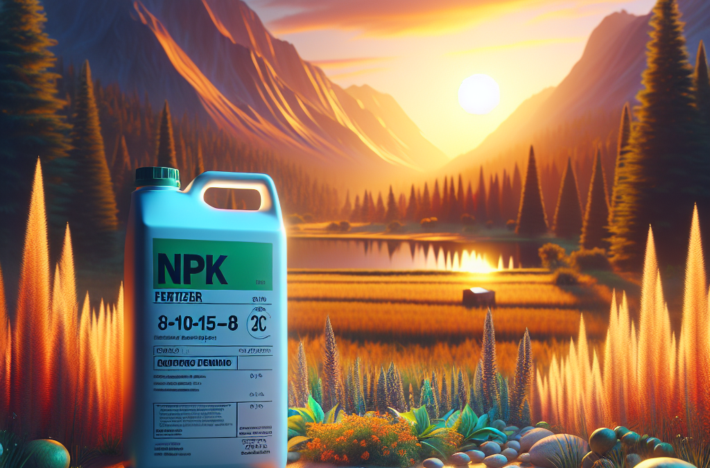 Concime NPK 8-10-15-8c: Tutto quello che devi sapere