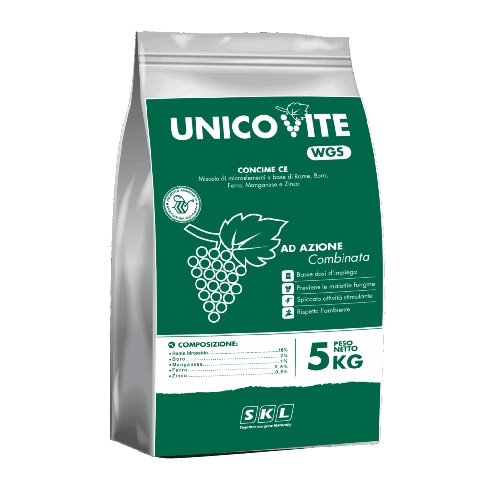 Unico Vite WGS - Rame, Boro, Ferro, Manganese e Zinco