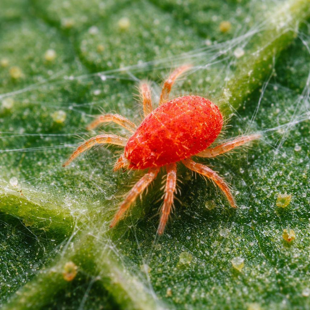 Ragnetto rosso: cos’è, come riconoscerlo e come eliminarlo in modo biologico