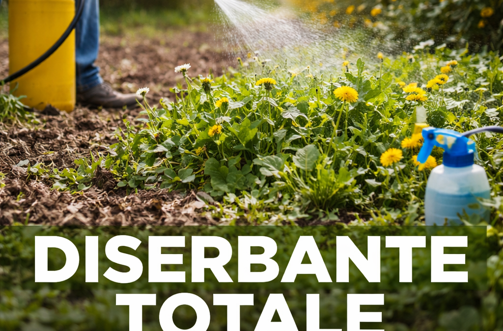 Diserbante totale: guida completa all’uso, alternative e soluzioni sostenibili