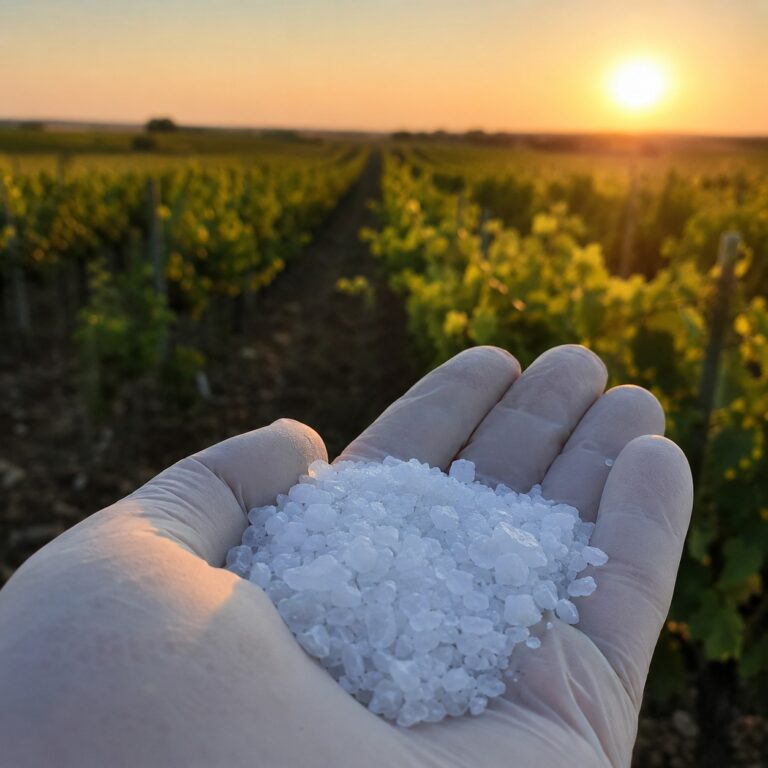 solfato di potassio cristalli vigneto agrimag