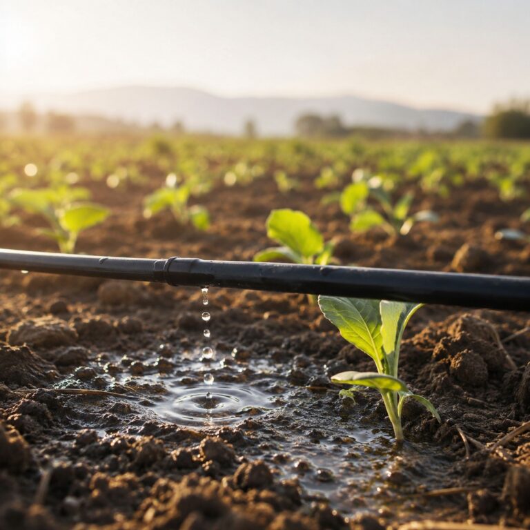 irrigazione a goccia campo agrimag