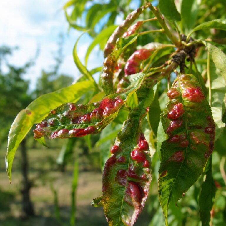 bolla del pesco foglie deformate taphrina agrimag