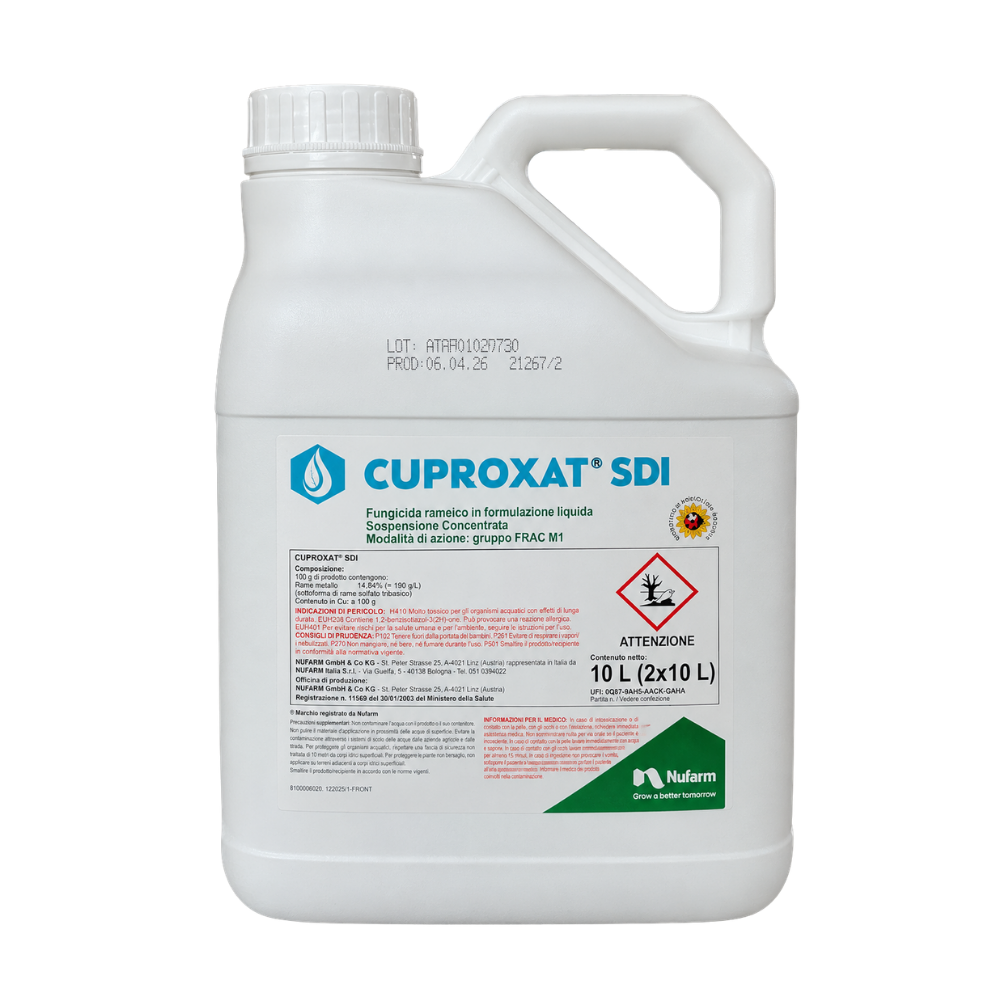 Cuproxat SDI - rame solfato tribasico 1 Cuproxat SDI - rame solfato tribasico