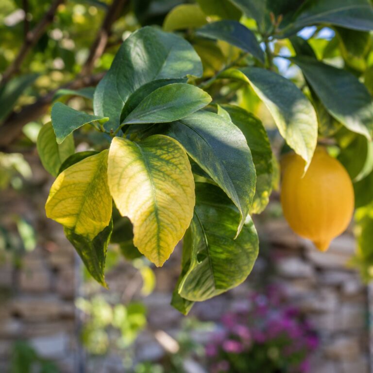 foglie gialle limone clorosi ferrica agrimag