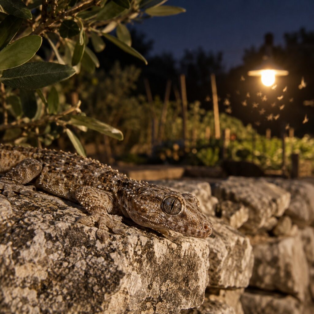 Geco italiano: specie, riconoscimento e utilità in giardino 1 Geco italiano: specie, riconoscimento e utilità in giardino