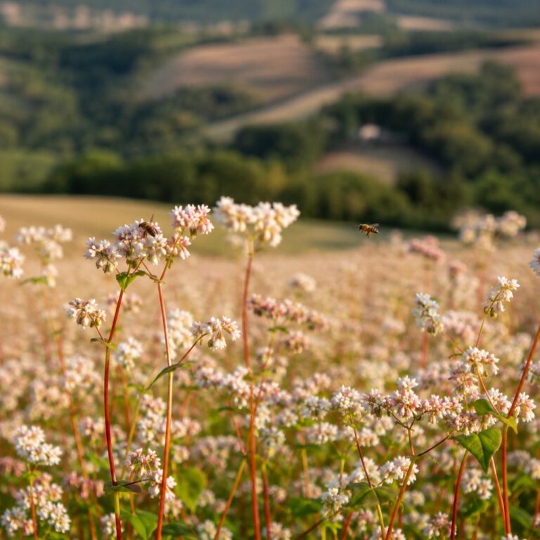 grano saraceno campo fioritura api agrimag