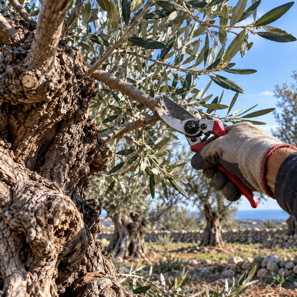 Potatura ulivo: quando e come potare l’olivo, tagli, forme ed errori
